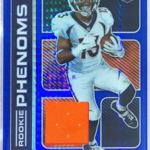 2020 Donruss Optic KJ Hamler JSY #RP-20 Broncos Rookie Phenoms Blue Hyper
