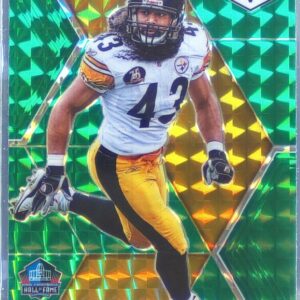 2020 Mosaic Troy Polamalu Prizm Green #281 Steelers