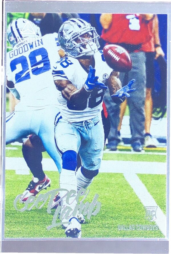 2020 Panini Chronicles CeeDee Lamb RC #206 Cowboys Luminance Update Rookies