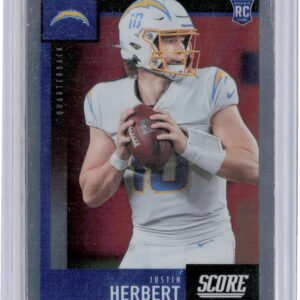 2020 Panini Chronicles Justin Herbert #443 Chargers 2020 Score Update Rookies