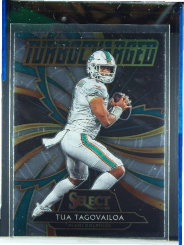 2020 Panini Select Tua Tagovailoa #T21 Dolphins Turbocharged