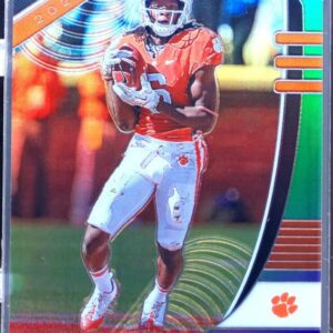 2020 Prizm Draft Picks DeAndre Hopkins Prizms Purple And Green /199 #28 Tigers