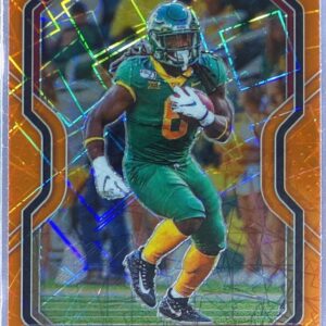 2020 Prizm JaMycal Hasty Prizm Orange Lazer RC #303 49ers