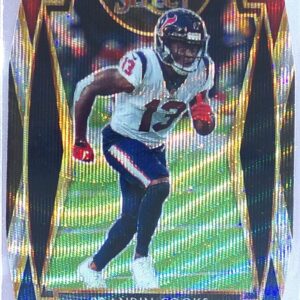 2020 Select Brandin Cooks Tri Color Prizm Die Cut #140 Texans