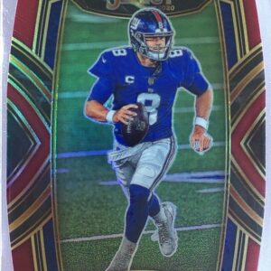 2020 Select Daniel Jones Red Prizm Die Cut #209 Giants