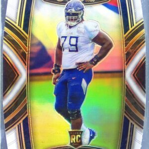 2020 Select Isaiah Wilson White Prizm Die Cut RC #291 Titans
