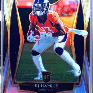 2020 Select KJ Hamler Silver Prizm RC #167 Broncos