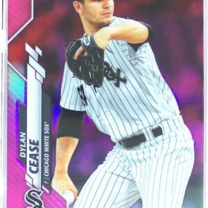 2020 Topps Chrome Dylan Cease Pink Refractor RC #43 Sox