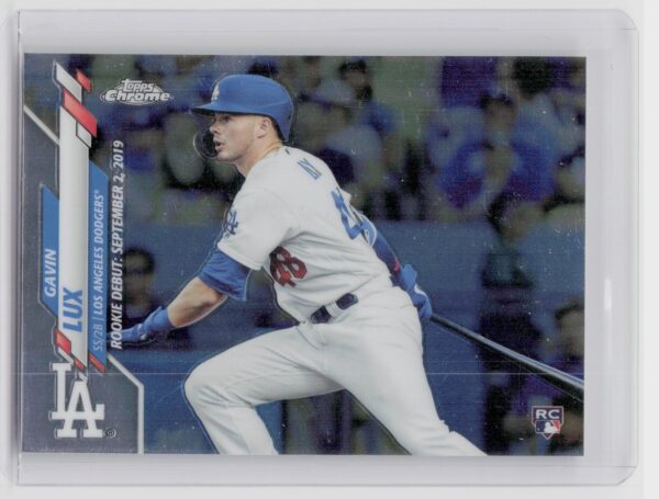 2020 Topps Chrome Update Gavin Lux #U-54 Dodgers