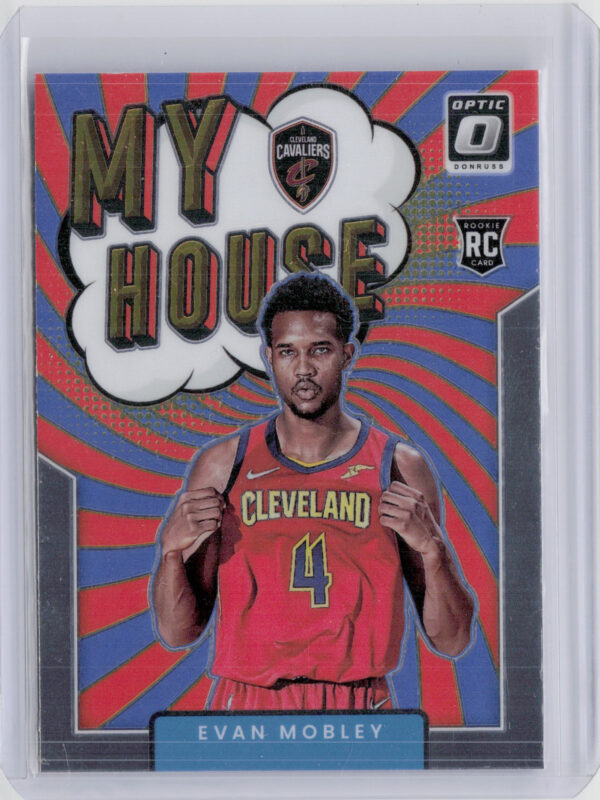 2021-22 Donruss Optic Evan Mobley #18 Cavaliers My House