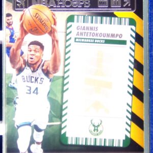 2021-22 Hoops Giannis Antetokounmpo #2 Bucks Frequent Flyers