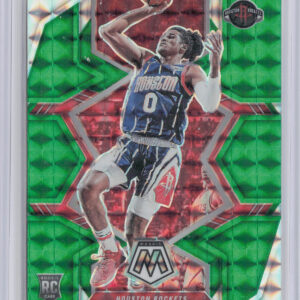 2021-22 Panini Mosaic Jalen Green Green #206 Rockets