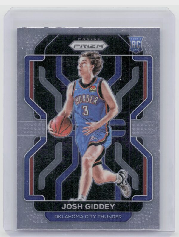 2021-22 Panini Prizm Josh Giddey RC #301 Thunder
