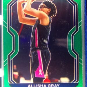 2021-22 Panini Prizm WNBA Allisha Gray Prizms Green #48 Wings