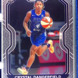2021-22 Panini Prizm WNBA Crystal Dangerfield RC #41 Lynx