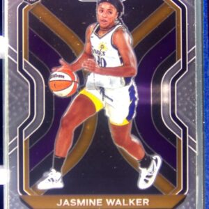 2021-22 Panini Prizm WNBA Jasmine Walker RC #95 Sparks