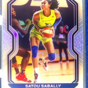 2021-22 Panini Prizm WNBA Satou Sabally Prizms Silver #70 Wings