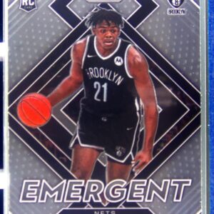 2021-22 Prizm Day'Ron Sharpe RC #27 Nets Emergent