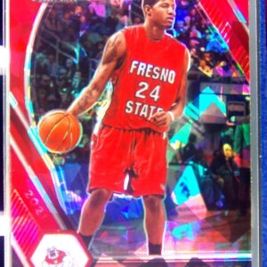 2021-22 Prizm Draft Picks Paul George Red Ice #69 Bulldogs