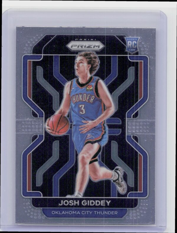 2021-22 Prizm Josh Giddey RC #301 Thunder