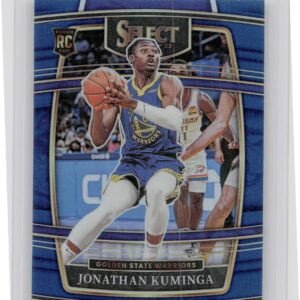 2021-22 Select Jonathan Kuminga Blue Prizms #28 Warriors