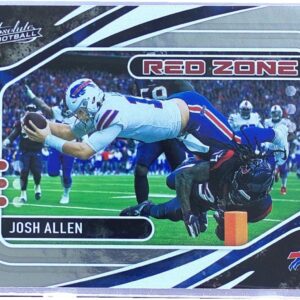2021 Absolute Josh Allen #RZ1 Bills Red Zone