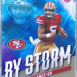 2021 Absolute Trey Lance RC #BST-3 49ers By Storm