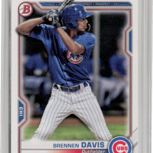 2021 Bowman Brennen Davis #BP-65 Cubs Prospects