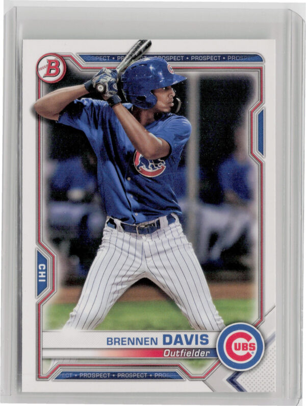2021 Bowman Brennen Davis #BP-65 Cubs Prospects