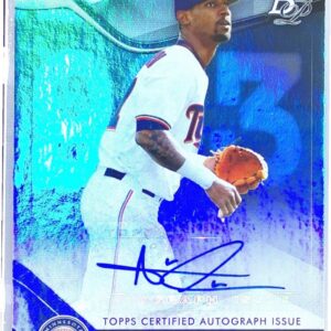 2021 Bowman Platinum Alerick Soularie Auto #TOP-78 Twins Top Prospects Autograph
