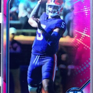 2021 Bowman University D.J. Uiagalelei Chrome Pink #89 Tigers