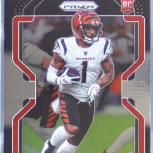 2021 Chronicles Ja'Marr Chase RC #PB-9 Bengals Prizm Black