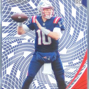 2021 Chronicles Mac Jones RC #CVR-12 Patriots Clear Vision Rookies