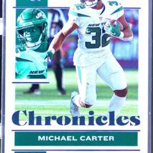 2021 Chronicles Michael Carter RC #87 Jets