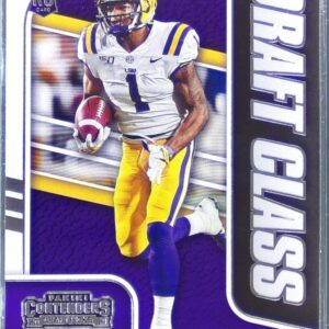 2021 Contenders Draft Picks Ja'Marr Chase RC #5 Tigers Draft Class