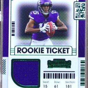 2021 Contenders Ihmir Smith-Marsette RC JSY #RTS-ISM Vikings Rookie Ticket