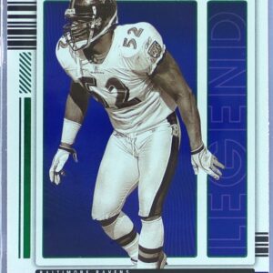 2021 Contenders Ray Lewis #LGD-RLE Ravens Legendary Contenders Emerald