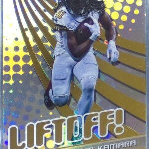 2021 Donruss Alvin Kamara #OFF-AKA Saints Liftoff!