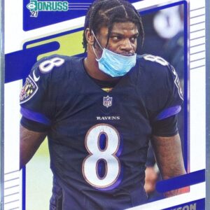 2021 Donruss Lamar Jackson VAR #239 Ravens