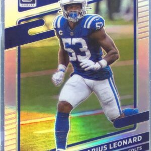 2021 Donruss Optic Darius Leonard Holo #112 Colts