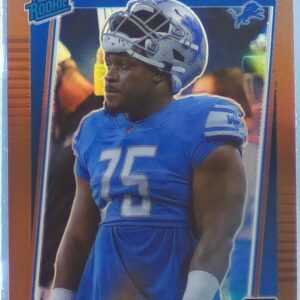 2021 Donruss Optic Levi Onwuzurike Bronze RC #270 Lions