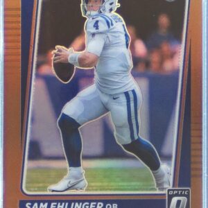 2021 Donruss Optic Sam Ehlinger Bronze RC #246 Colts