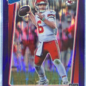 2021 Donruss Optic Shane Buechele Purple Shock RC #298 Chiefs