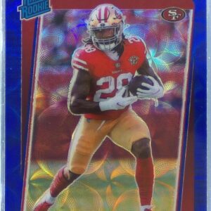 2021 Donruss Optic Trey Sermon Blue Scope RC #224 49ers
