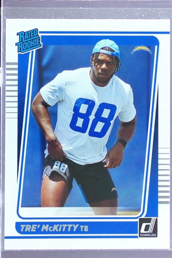 2021 Donruss Tre' McKitty RC #304 Chargers