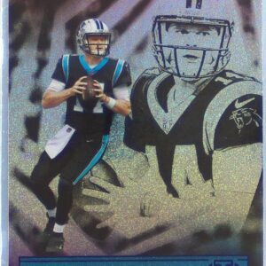 2021 Illusions Sam Darnold Trophy Collection Dots #32 Panthers