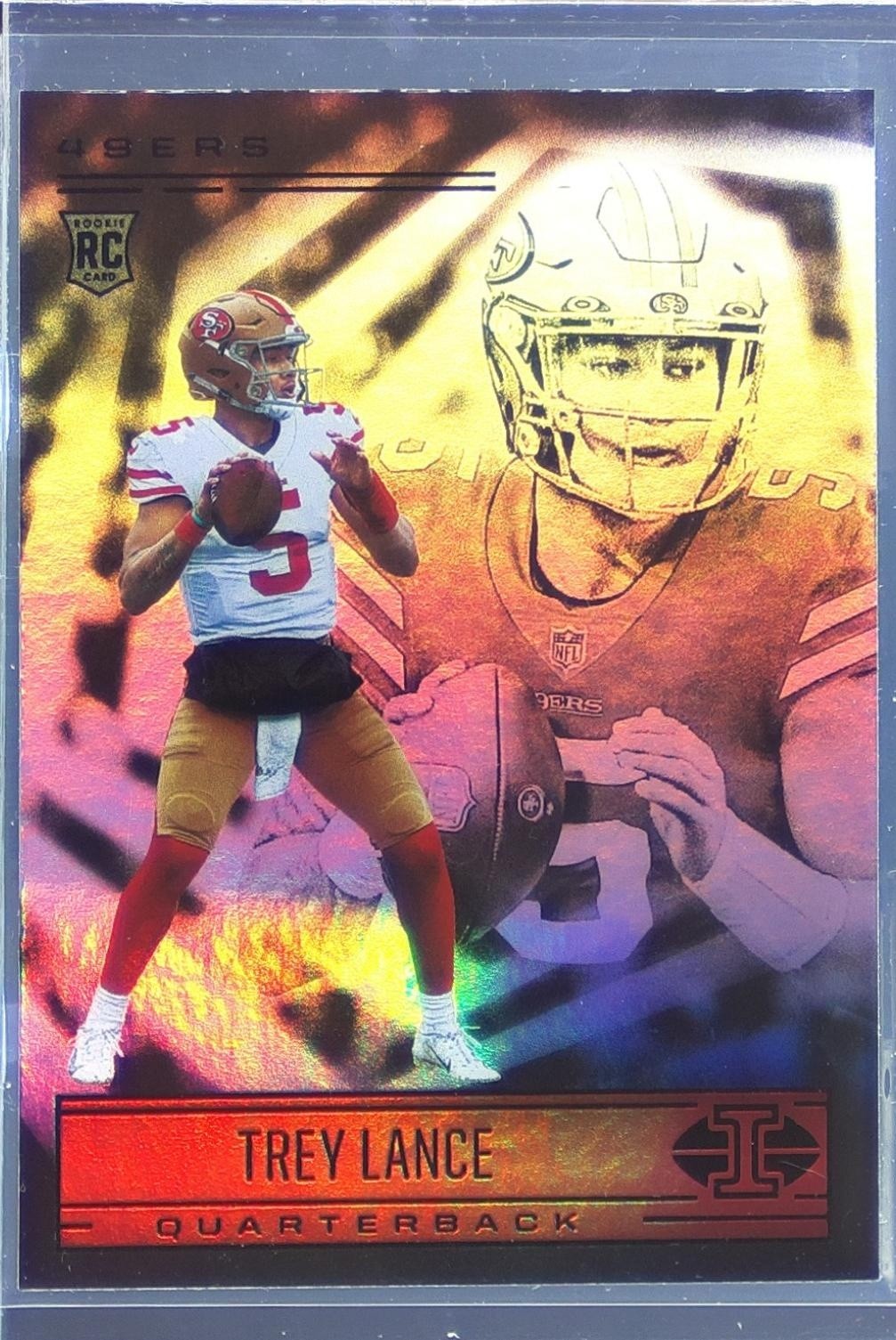 2021 Illusions Trey Lance Retail RC #61 49ers