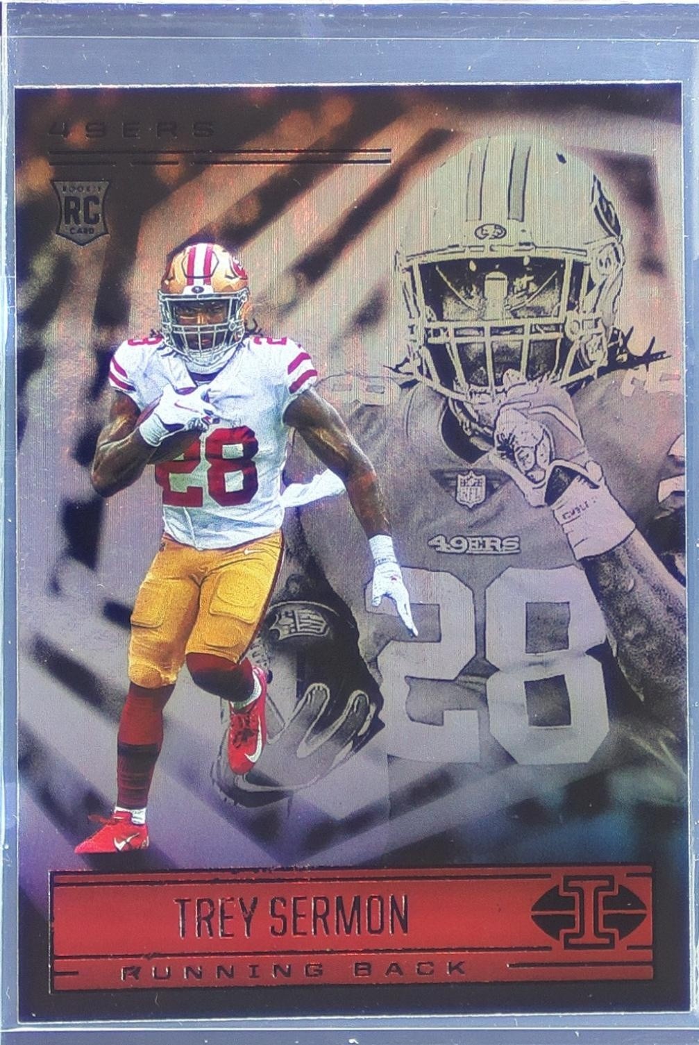 2021 Illusions Trey Sermon Retail RC #82 49ers