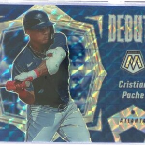 2021 Mosaic Cristian Pache #PD2 Braves Debuts Mosaic