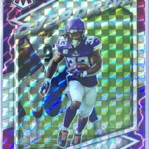 2021 Mosaic Dalvin Cook #OV-3 Vikings Overdrive Prizm Silver